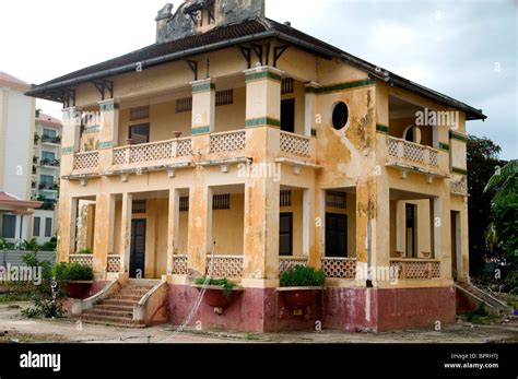 Colonial house, Battambang, Cambodia Stock Photo - Alamy