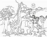 Zoo Scene Coloring Pages  Home sketch template