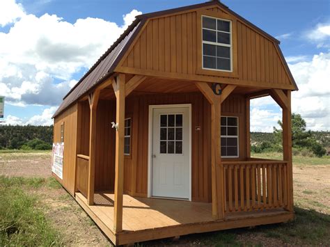 Tiny House Ideas | Barn Style Shed with Loft