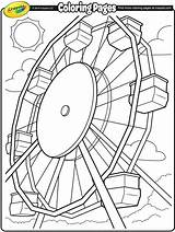 County Fair Coloring Pages sketch template