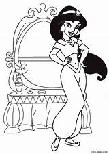 Printable Jasmine Coloring Pages For Kids sketch template
