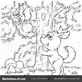 Coloring Page Clipart 101659  Illustration By Alex Bannykh sketch template
