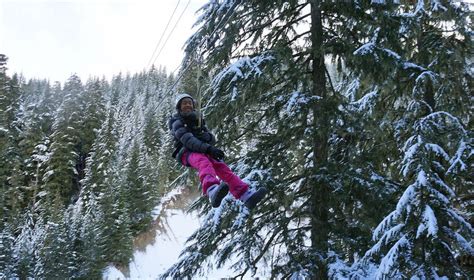 Winter Ziplining in Whistler with Ziptrek Ecotours - The World Is A ...