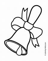 School bell coloring Page Classes For Kids Printable  sketch template