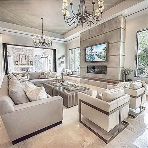 49 Gorgeous Luxurious Living Room Design For Luxury Home Ideas ...