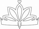 Princess Tiara coloring Page  ColouringPages sketch template