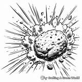 Asteroid Coloring Pages  Free & Printable sketch template
