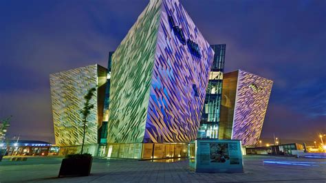 Titanic Belfast, a maritime museum in Belfast, Northern Ireland