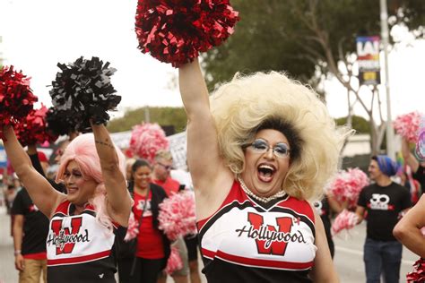 The West Hollywood Cheerleaders - Los Angeles Times