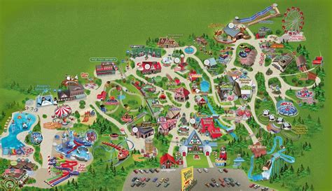 Santa's Village Map and Brochure (2022 - 2023) | ThemeParkBrochures.net