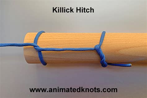 Timber Hitch | How to tie a Timber Hitch using Step-by-Step Animations | Animated Knots by Grog