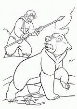 Brother Bear Coloring Page  Home sketch template