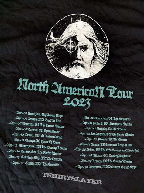 Enslaved North American 2023 Tour Shirt | TShirtSlayer TShirt and BattleJacket Gallery