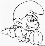 Printable Smurf Coloring Pages For Kids  Cool2bKids sketch template