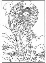 Angel Coloring Pages – Printable FREE sketch template