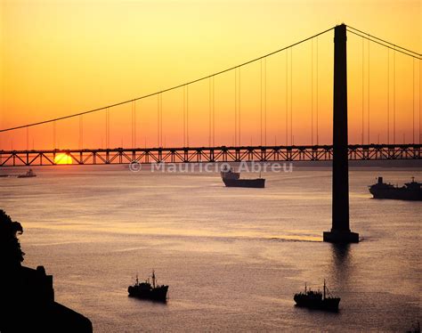 Images of Portugal | 25th of April bridge over the Tagus river. Lisbon