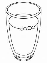 Glass Of Milk coloring Page  ColouringPages sketch template