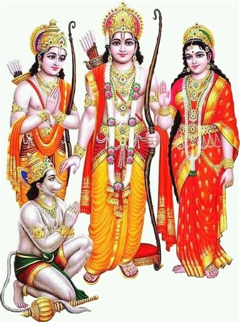 The Three Avatars of Lord Rama