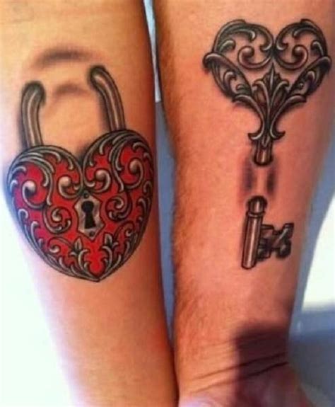 35 Meaningful Lock And Keys Tattoos - nenuno creative