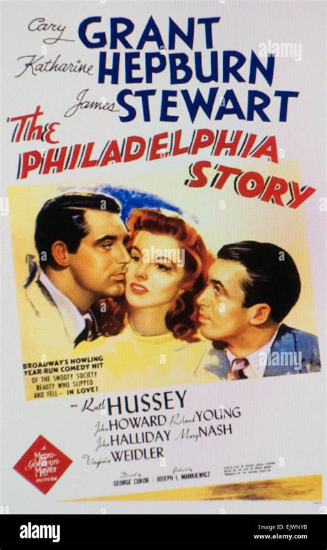 "PHILADELPHIA STORY" movie poster Stock Photo - Alamy