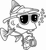 Funny Fish Drawing At GetDrawings  Free Download sketch template