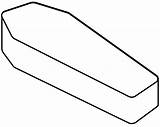Coffin Emoji coloring Page  ColouringPages sketch template