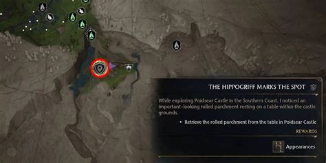 Where To Find The Hippogriff Marks the Spot Location In Hogwarts Legacy