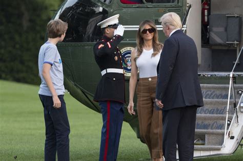 Melania, Barron Trump move into White House - UPI.com