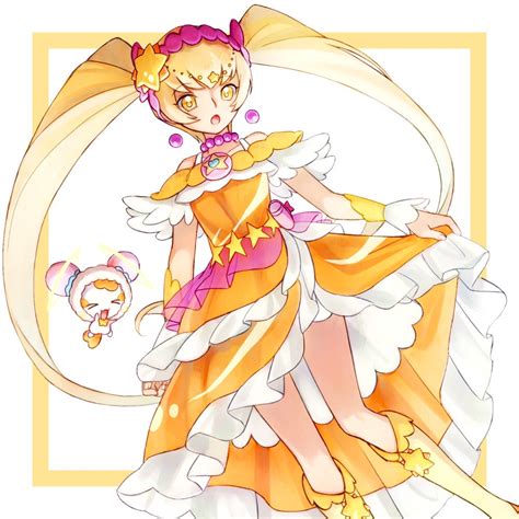 Cure Sunshine and Potpourri as Cure Soleil and Fuwa - pretty cure fan Art (42810267) - fanpop