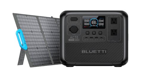 Bluetti AC70 Portable Power Station - Simple and Robust - Camper Report