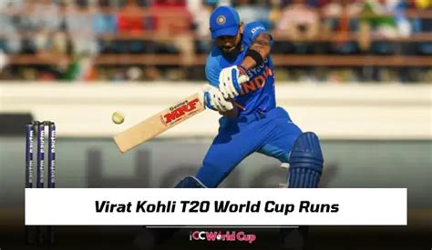 Virat Kohli T20 World Cup 2024 Runs, Stats and Career (Profile) - ICC ...