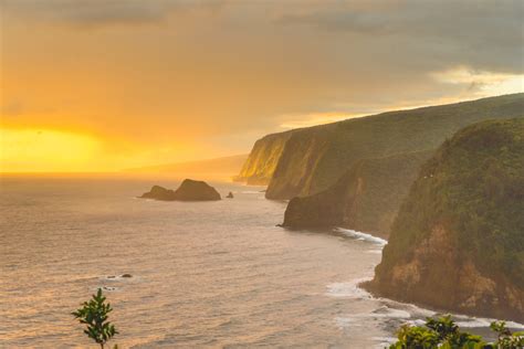 Mike Gutkin - Sunrise at Pololu Valley, Kohala Mountain, Hawaii...