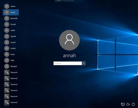After window 10 upgrade - login screen does not look like the other - Microsoft Community