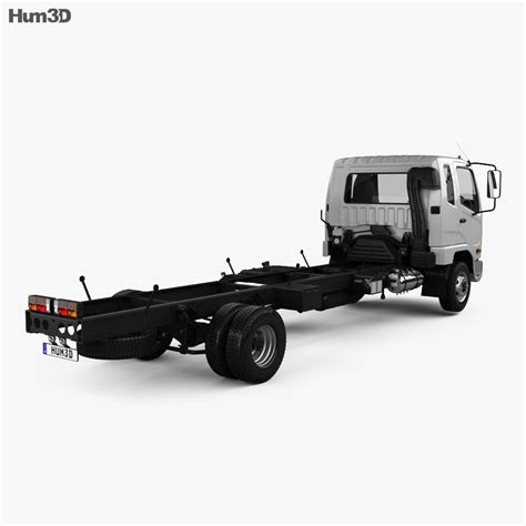 Mitsubishi Fuso Fighter (1024) Chassis Truck with HQ interior 2020 3D ...