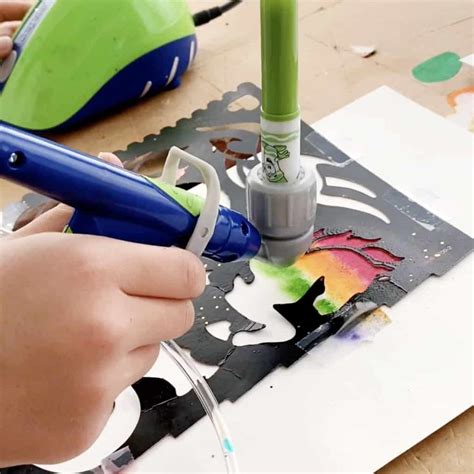 Cool Spray Paint Ideas That Will Save You A Ton Of Money: Crayola Spray Paint Gun