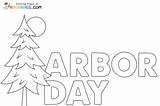 Arbor Day Coloring Pages sketch template