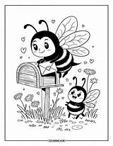 70  Honey Bee Coloring Pages For Kids & Adults Free Printable PDFs sketch template