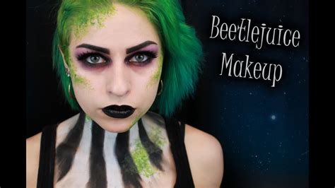 Female Beetlejuice Makeup Tutorial | Saubhaya Makeup