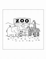 Zoo Coloring Pages – Printable FREE sketch template