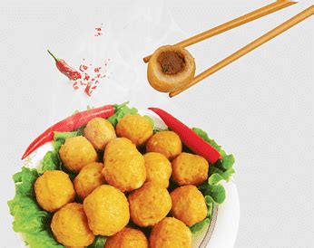Delicious Food Full Of Flavor, fuzhou Fish Ball, hong Kong Style Fish ...