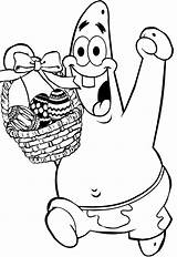 Pin By Coloring Fun On Sponge Bob  Easter coloring Pages Free easter sketch template
