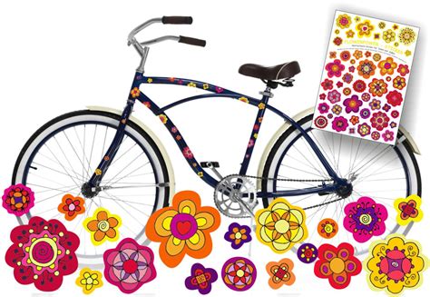 Flowers Bike Stickers Stickers for Bike Sticker Bike Bike | Etsy