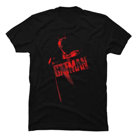 The Batman Red Silhouette Logo - Buy t-shirt designs