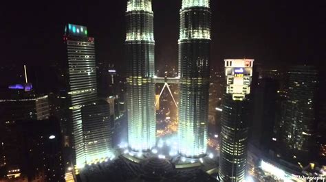 KLCC Twin Tower at Night - YouTube