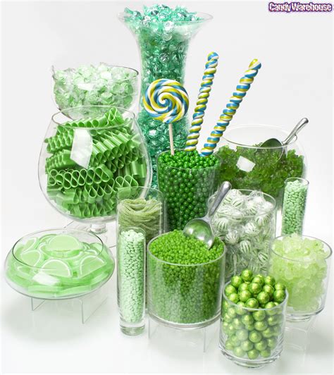 Green Candy Buffet | A delicious assortment of sweets in var… | Flickr