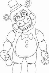 50  Five Nights At Freddys Coloring Pages Toy Bonnie Images Color sketch template