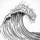 Tsunami Coloring Pages  Free & Printable sketch template