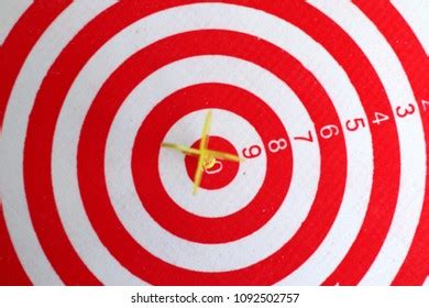 Dart Arrow Hitting Hand Pointing Target Stock Photo (Edit Now) 1579981402