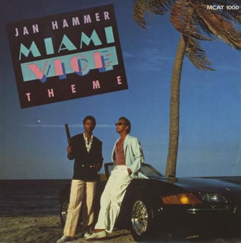 Jan Hammer Miami Vice Theme UK 12" vinyl single (12 inch record / Maxi ...