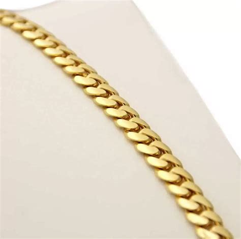 Cuban Link Solid Gold Chain 14K – Angel Timepieces